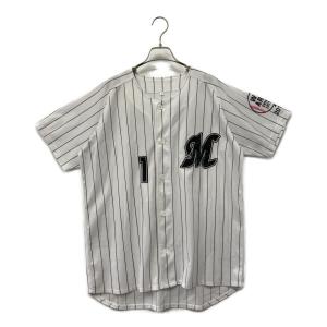千葉ロッテマリーンズ (チバロッテマリーンズ) FUJIWARA 1 応援グッズ ホワイト×ブラック