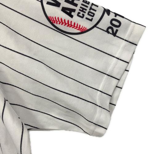 千葉ロッテマリーンズ (チバロッテマリーンズ) FUJIWARA 1 応援グッズ ホワイト×ブラック