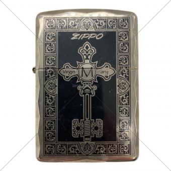 ZIPPO (ジッポ) オイルライター 2012年製 十字架と聖母