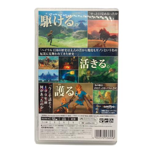 任天堂 (ニンテンドウ) ゼルダの伝説 ブレス オブ ザ ワイルド Nintendo Switch用ソフト CERO B (12歳以上対象)