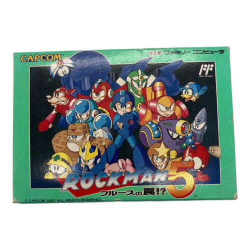 ロックマン5 ブルースの罠　ファミコン用ソフト -