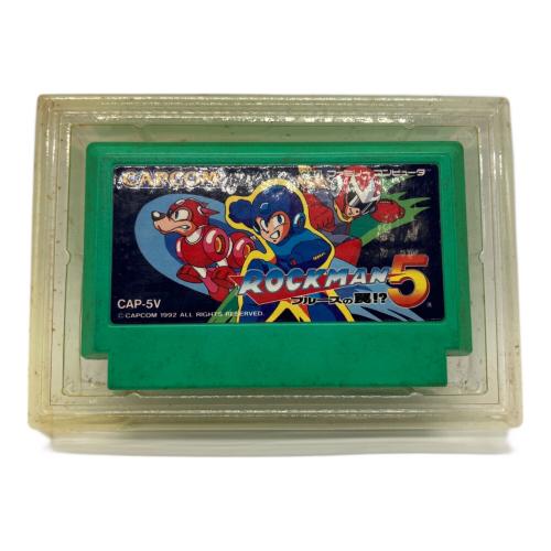 ロックマン5 ブルースの罠　ファミコン用ソフト -