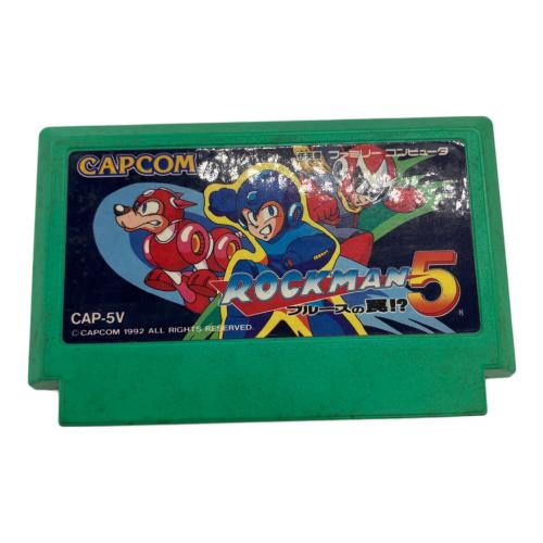 ロックマン5 ブルースの罠　ファミコン用ソフト -