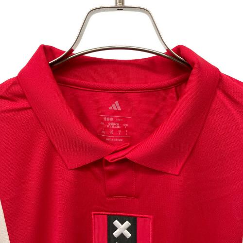 adidas (アディダス) サッカーユニフォーム JF6340 アヤックス・アムステルダム アニバーサリージャージー メンズ SIZE XXL ホワイト×レッド