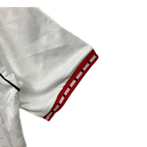 adidas (アディダス) サッカーユニフォーム JF0376 マンチェスター・ユナイテッド '91 アウェイジャージー メンズ SIZE XL ホワイト×レッド