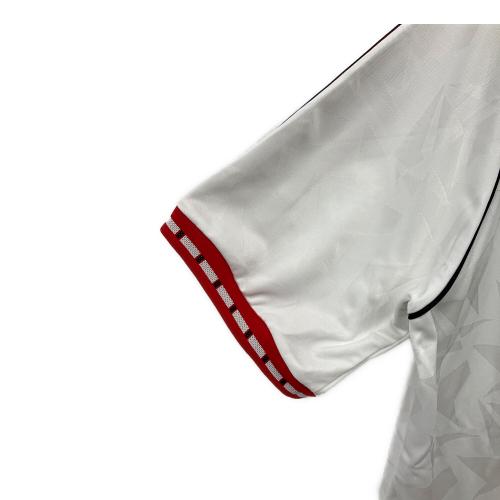 adidas (アディダス) サッカーユニフォーム JF0376 マンチェスター・ユナイテッド '91 アウェイジャージー メンズ SIZE XL ホワイト×レッド