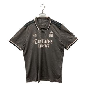 adidas (アディダス) サッカーユニフォーム IY1763 レアル・マドリード 24/25 サードユニフォーム メンズ SIZE 3XL グレー