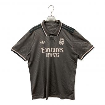 adidas (アディダス) サッカーユニフォーム IY1763 レアル・マドリード 24/25 サードユニフォーム メンズ SIZE 3XL グレー