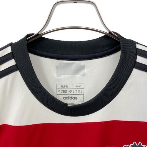 adidas (アディダス) サッカーユニフォーム IY7806 マンチェスター・ユナイテッド 24/25 サードユニフォーム メンズ SIZE XL ホワイト