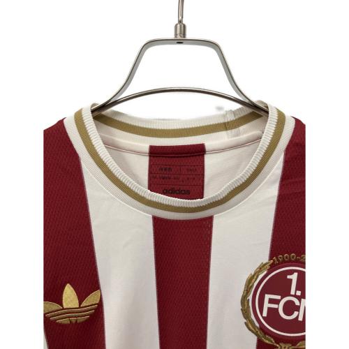 adidas (アディダス) サッカーユニフォーム JG6350 FCニュルンベルク メンズ SIZE S ベージュ×ボルドー