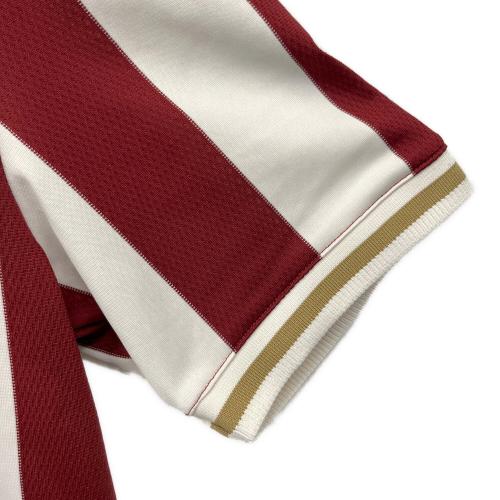 adidas (アディダス) サッカーユニフォーム JG6350 FCニュルンベルク メンズ SIZE S ベージュ×ボルドー