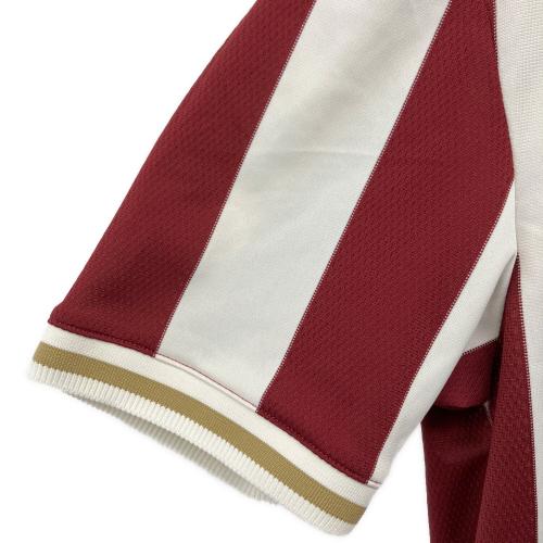 adidas (アディダス) サッカーユニフォーム JG6350 FCニュルンベルク メンズ SIZE S ベージュ×ボルドー