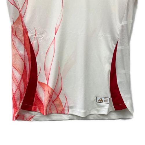 adidas (アディダス) サッカーユニフォーム IS8018 レディース SIZE L ベージュ