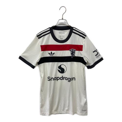 adidas (アディダス) サッカーユニフォーム IY7806 マンチェスター・ユナイテッド メンズ SIZE L ベージュ
