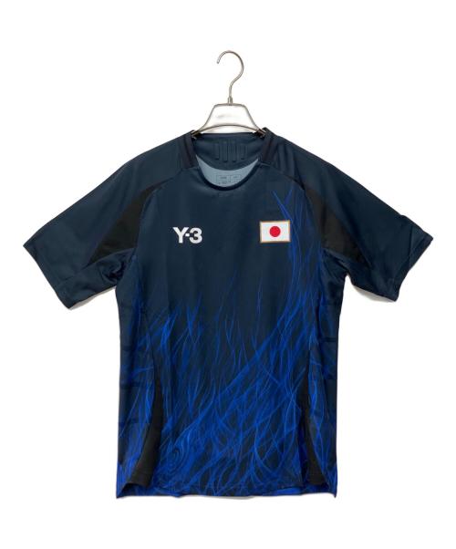 adidas (アディダス) Y-3 (ワイスリー) サッカーユニフォーム ネイビー サイズ:L 未使用品