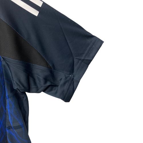 日本代表 (ニホンダイヒョウ) サッカーユニフォーム IU0957 2024 ホーム オーセンティック メンズ SIZE M ネイビー