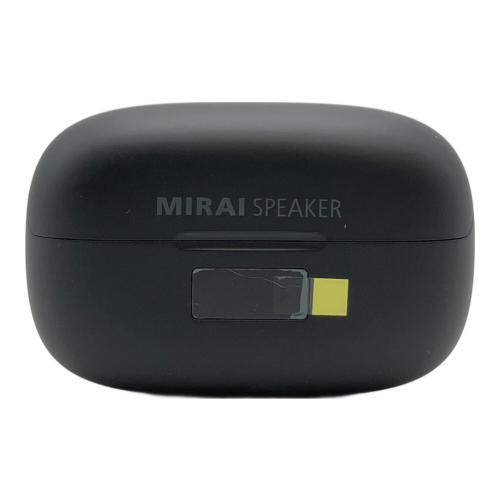 MIRAI speaker (ミライスピーカー) ワイヤレスイヤホン MSE-MIRAIS01
