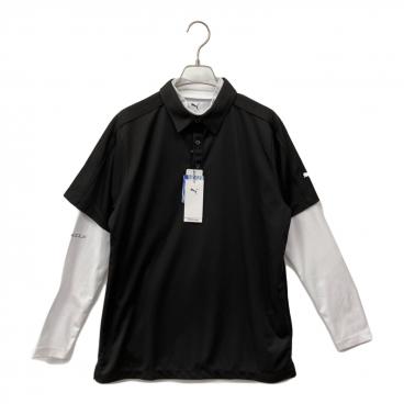 NO COFFEE (ノーコーヒー) ポロシャツ メンズ SIZE L ブラック