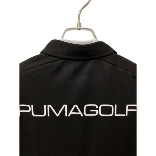 PUMA (プーマ) ゴルフウェア(トップス) 600019 01 メンズ SIZE L ホワイト×ブラック
