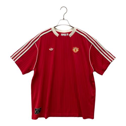 マンチェスターユナイテッド サッカーユニフォーム JF0386 テラスアイコン ジャージー メンズ SIZE 4L レッド