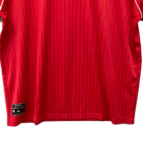 マンチェスターユナイテッド サッカーユニフォーム JF0386 テラスアイコン ジャージー メンズ SIZE 4L レッド