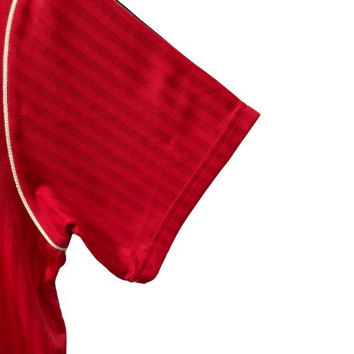 マンチェスターユナイテッド サッカーユニフォーム JF0386 テラスアイコン ジャージー メンズ SIZE 4L レッド