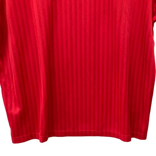 マンチェスターユナイテッド サッカーユニフォーム JF0386 テラスアイコン ジャージー メンズ SIZE 4L レッド