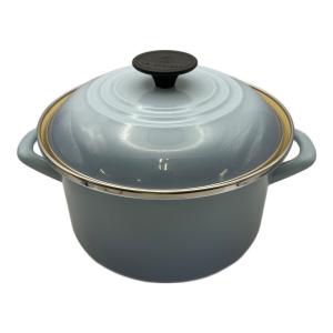 LE CREUSET (ルクルーゼ) 両手鍋 EOS キャセロール 18cm スカイブルー