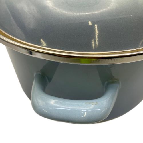 LE CREUSET (ルクルーゼ) 両手鍋 EOS キャセロール 18cm スカイブルー