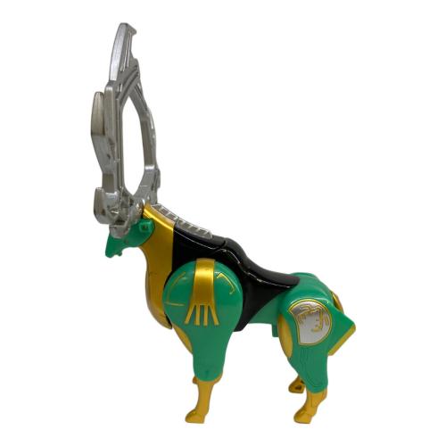 百獣戦隊ガオレンジャー (ヒャクジュウセンタイガオレンジャー) ガオディアス 戦隊ヒーロー ※ベタツキ・パーツ欠品 パワーアニマルシリーズ6