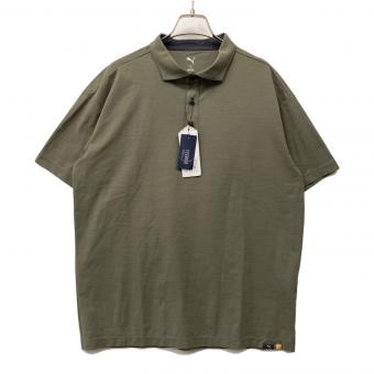 PUMA (プーマ) ゴルフウェア(トップス) 633298 02 メンズ SIZE L オリーブ