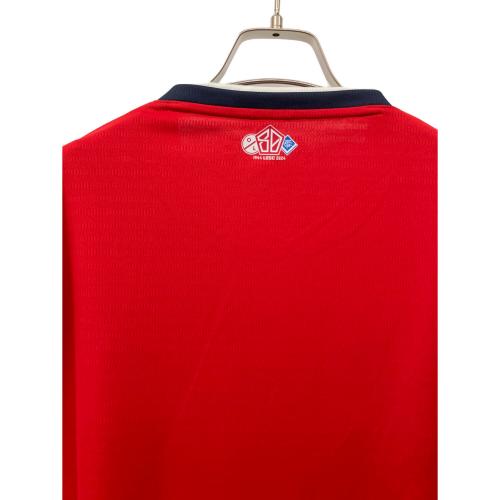 リール サッカーユニフォーム MT230339 メンズ SIZE L レッド
