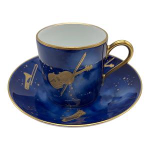 大倉陶園 (オオクラトウエン) デミタスカップ&ソーサー 夜空のシンフォニー