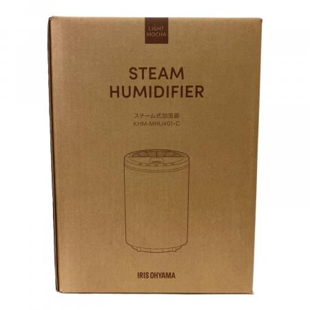 領収書付き+IRIS OHYAMA スチーム加湿器 KHM-MHU401-C IRIS OHYAMA (アイリスオーヤマ) スチーム式加湿器 KHM-MHU401-C