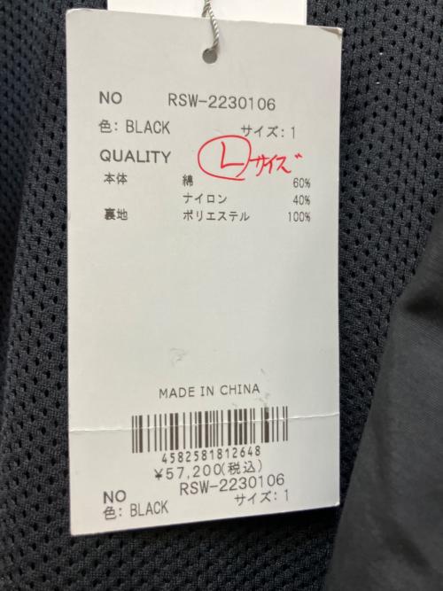 RUSSELUNO (ラッセルノ) アウター ゴルフウェア(トップス) RSW-2230106 メンズ SIZE L ブラック
