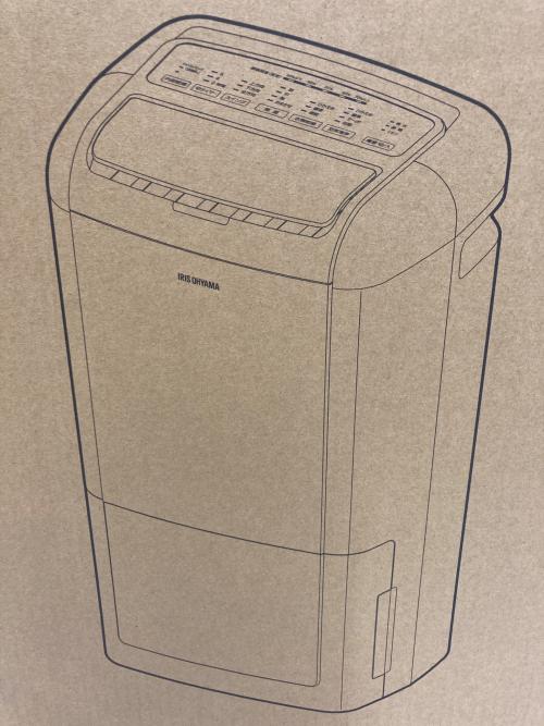 IRIS OHYAMA (アイリスオーヤマ) 空気清浄機能付き除湿器 KIJCP-M120