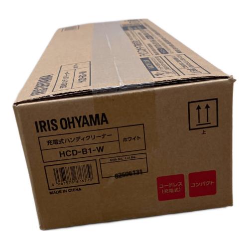 IRIS OHYAMA (アイリスオーヤマ) 充電式ハンディクリーナー HCD-B1-W