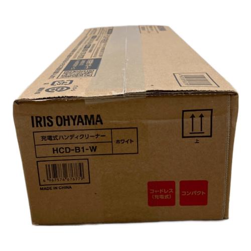 IRIS OHYAMA (アイリスオーヤマ) 充電式ハンディクリーナー HCD-B1-W