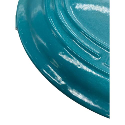 LE CREUSET (ルクルーゼ) 両手鍋 SIZE 27 スカイブルー ココット・オーバル