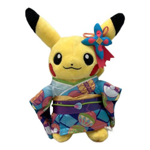ポケモン 加賀着物 ピカチュウ ポケモンセンター カナザワ 限定 ヌイグルミ