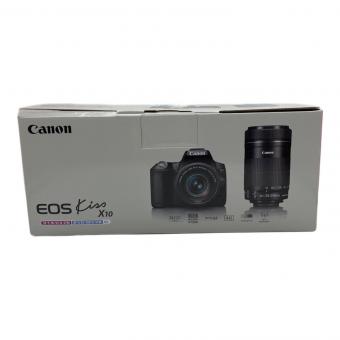 CANON (キヤノン) デジタル一眼レフカメラ EOS Kiss X10 ダブルズームレンズキット