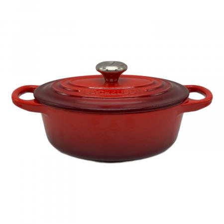 LE CREUSET (ルクルーゼ) 両手鍋 17cm ココット・オーバル｜トレファク