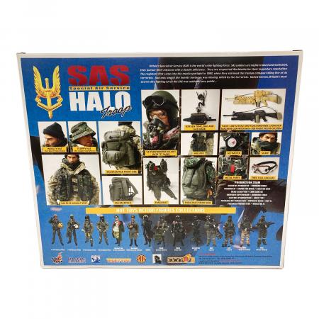 HOT TOYS 12インチミリタリーフィギュア パーツ一部欠損 SAS HALO