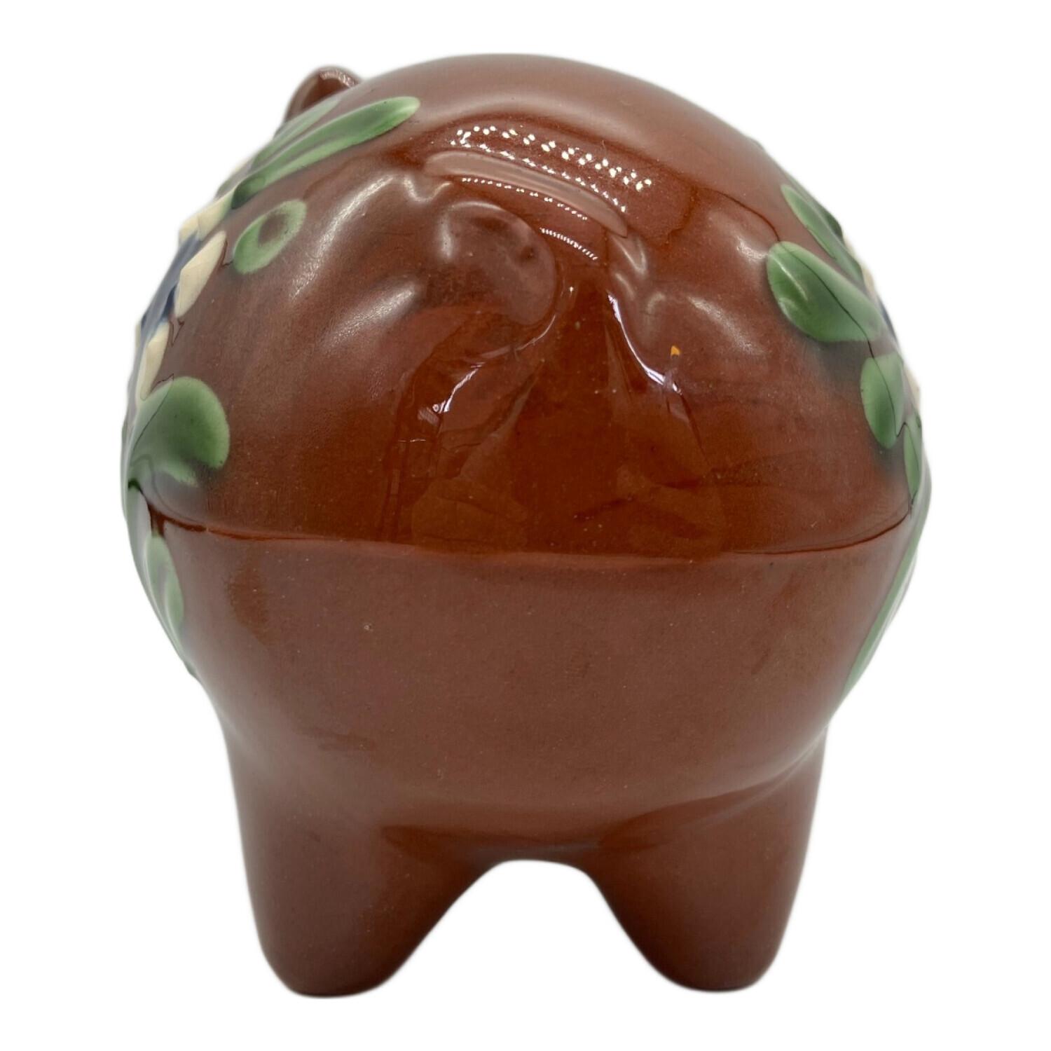 GULDKROKEN HJO SWEDEN 貯金箱 豚 ブラウン 北欧 スウェーデン