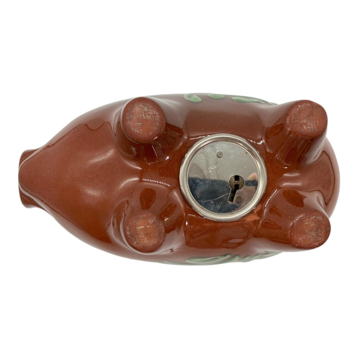 GULDKROKEN HJO SWEDEN 貯金箱 豚 ブラウン 北欧 スウェーデン