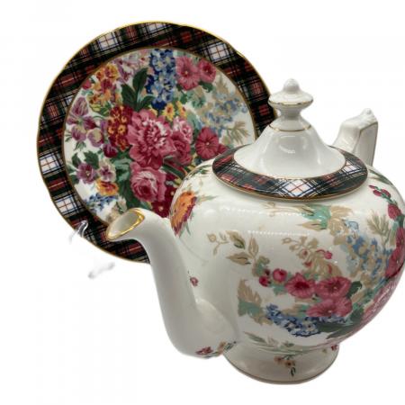 ラルフローレン ハンプトンフローラルシリーズ プレート 皿 ウェッジ