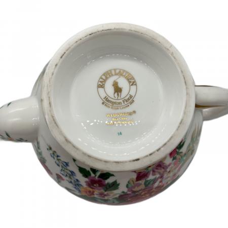 ラルフローレン　ハンプトンフローラルシリーズ　プレート　皿　ウェッジウッド製 ラルフローレン ハンプトンフローラルシリーズ プレート 皿 ウェッジ