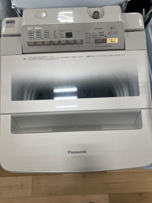 Panasonic (パナソニック) 全自動洗濯機 NA-FA90H3 2017年製 ハガレ・ヘコミ・洗濯槽、外部ヨゴレ有