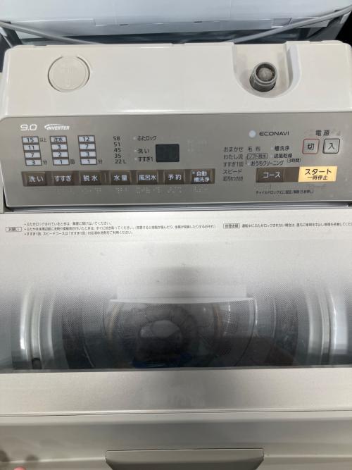 Panasonic (パナソニック) 全自動洗濯機 NA-FA90H3 2017年製 ハガレ・ヘコミ・洗濯槽、外部ヨゴレ有