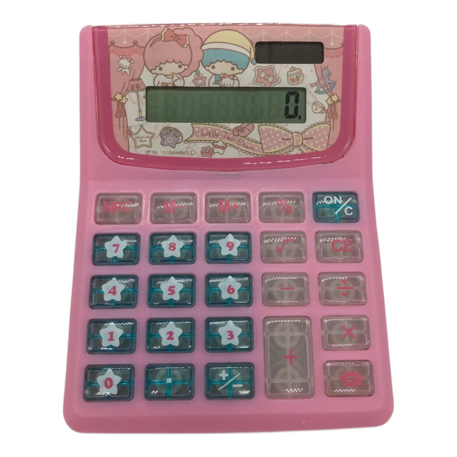 リトルツインスターズ 電卓 サンリオグッズ 2011年発売｜トレファクONLINE